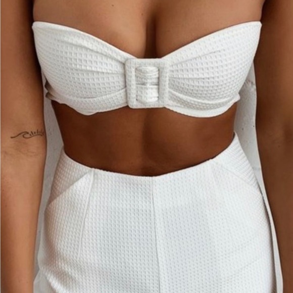 Tiger Mist bandeau top - Picture 2 of 7